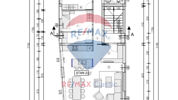 APARTMAN 110, Kožino, LUKSUZNO,30M OD MORA-NAMJEŠTENO